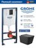 Комплект Система инсталляции для унитаза GROHE Solido 3 в 1 с панелью смыва Even...