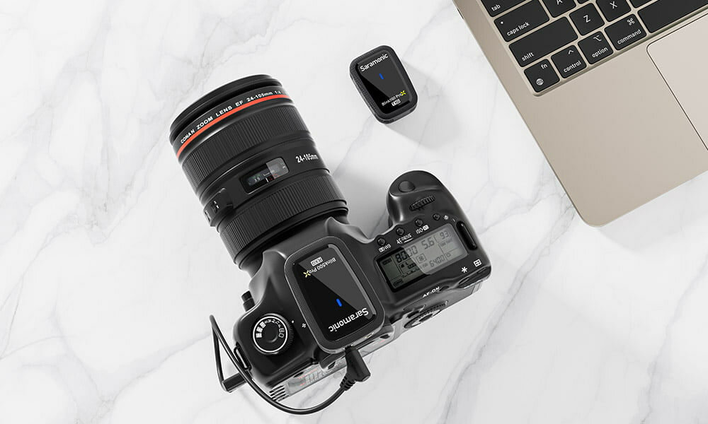 Беспроводной петличный микрофон Saramonic Blink500 ProX Q10.