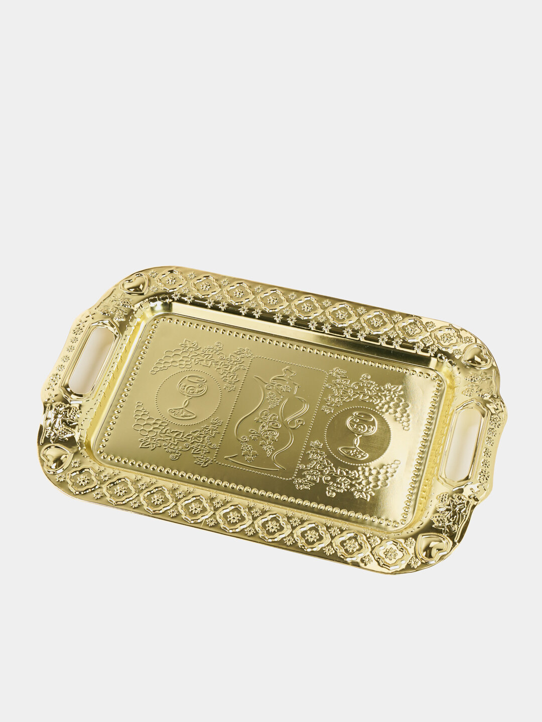 Желтый поднос