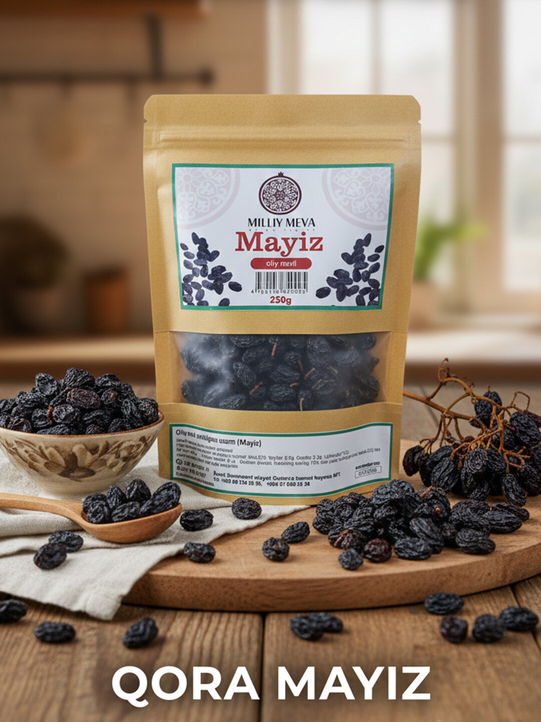 Чёрный изюм 250 г — фото 1