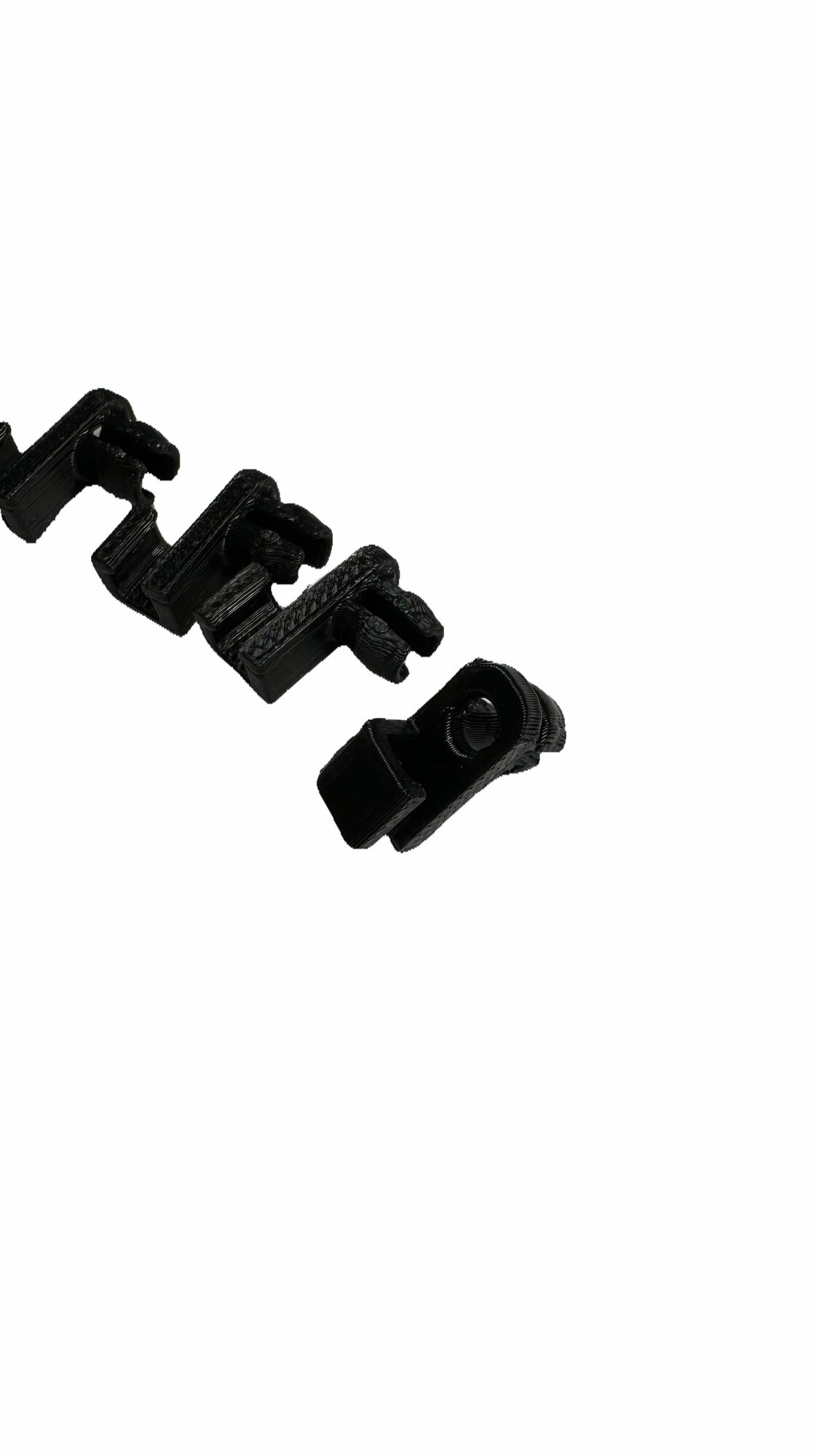 Фиксатор тяги дверного замка для авто, универсальный, 4 шт, черный — фото 1