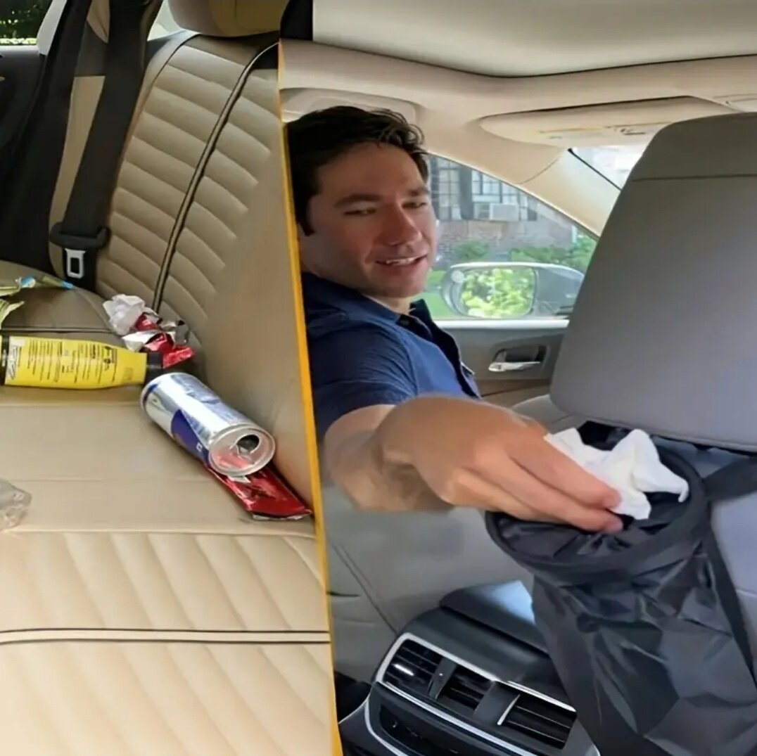 Органайзер мусорка в авто — фото 1