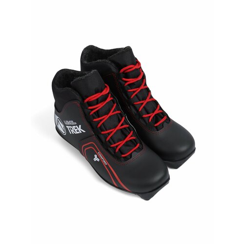 Ботинки лыжные Level 2 TREK, NNN, р. 36, искусственная кожа, чёрные