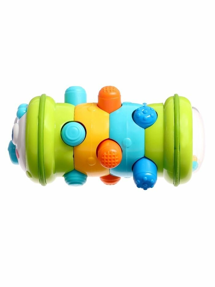 Развивающая игрушка ZABIAKA "Интерактивный ролик 2 в 1, звуковые эффекты, пластик