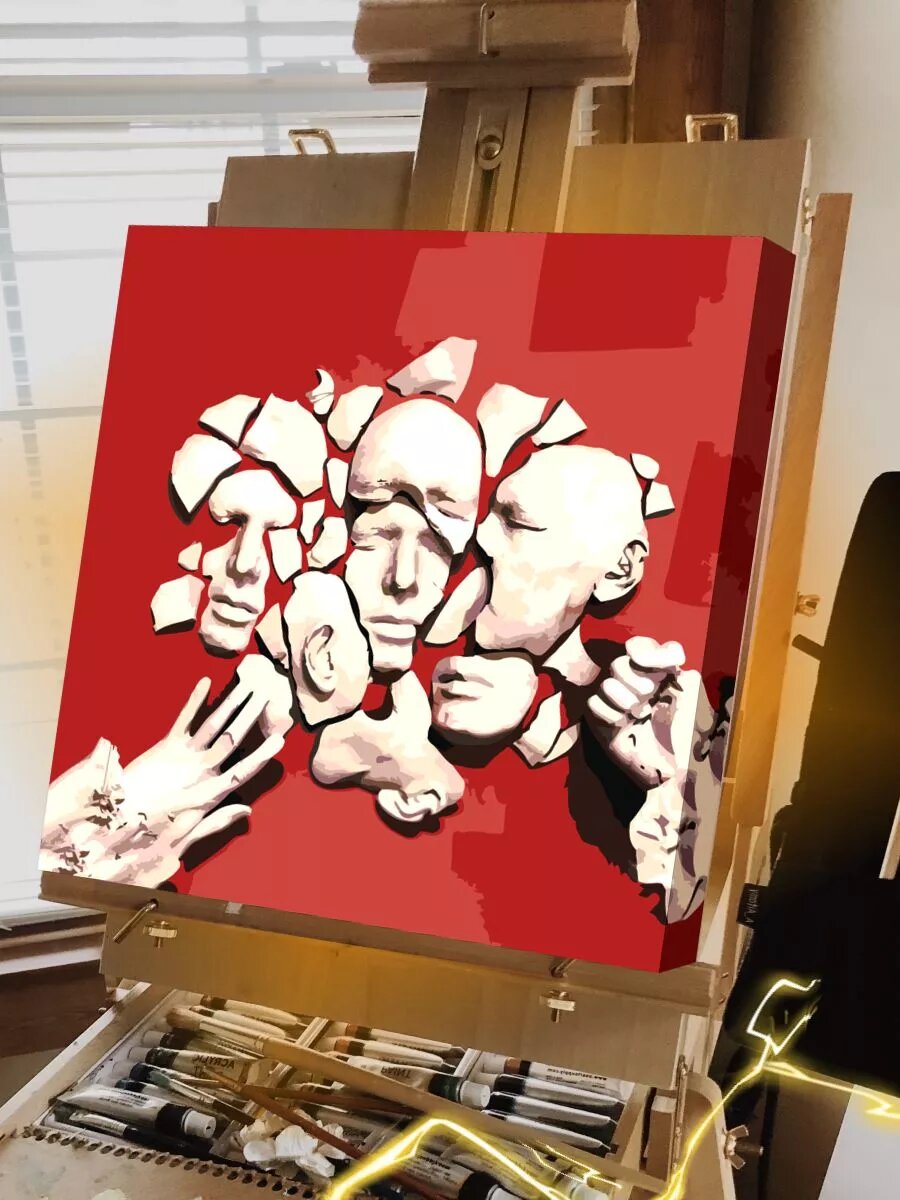 FACE картина по номерам на холсте — фото 1