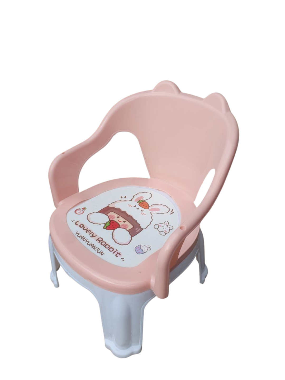 Детский стульчик для кормления с подносом, прочный пластик, удобный — фото 1