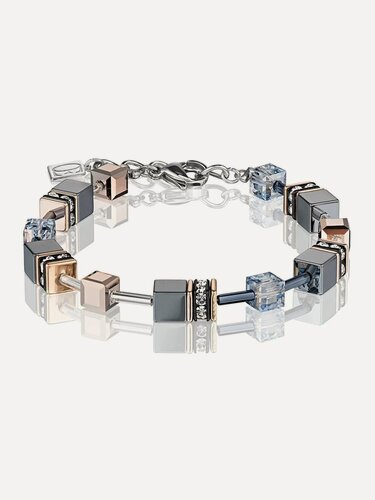 Изображение товара Браслет, Swarovski Zirconia, гематит