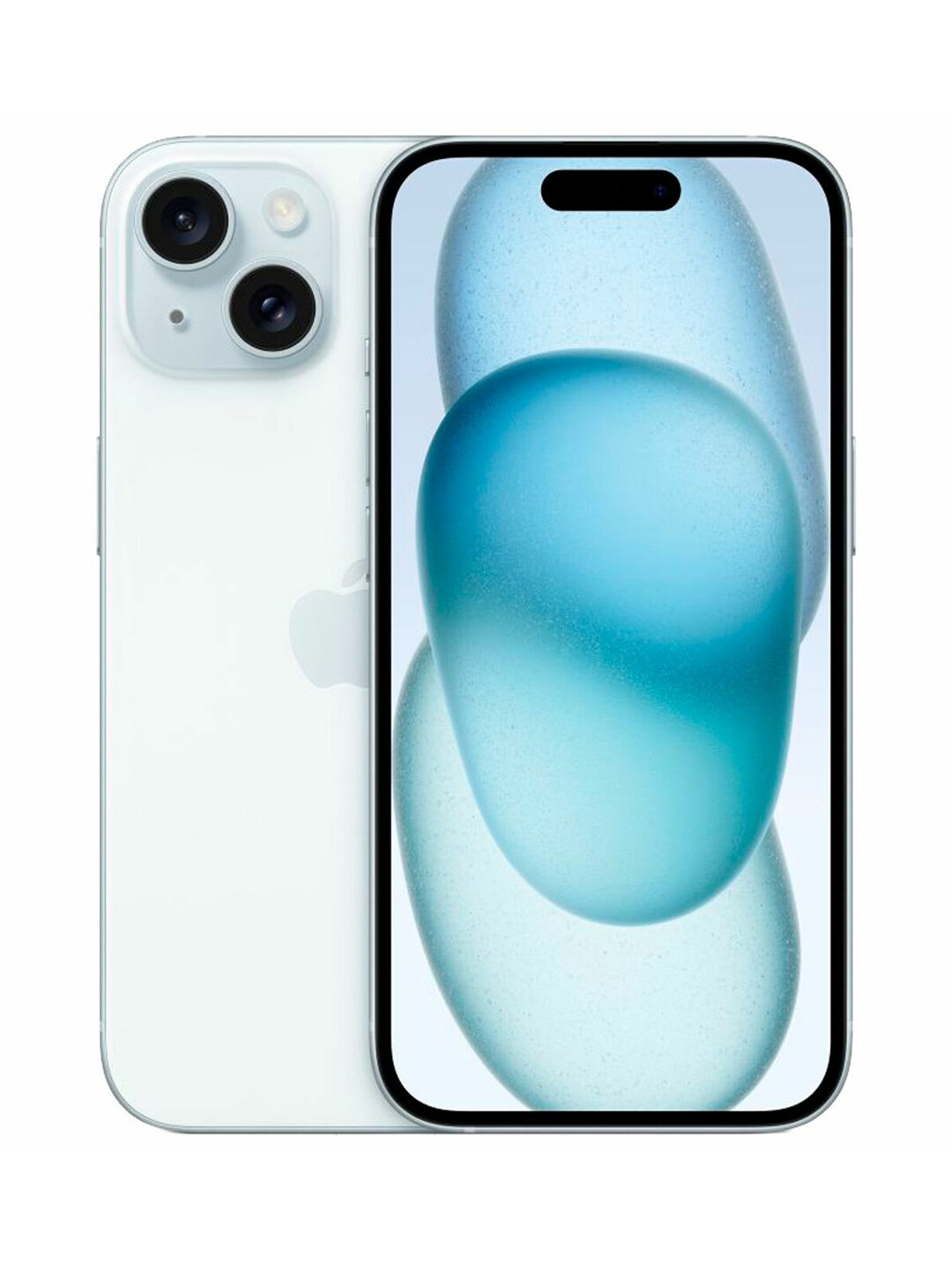Смартфон Apple iPhone 15 128 ГБ Dual: nano SIM + eSIM, голубой