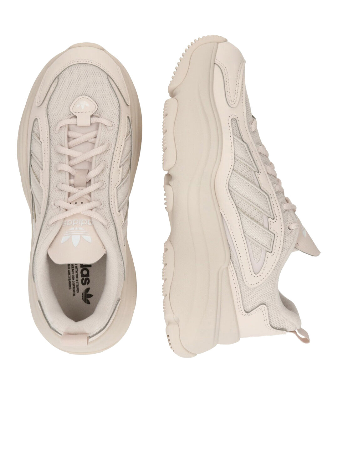 Кроссовки adidas Originals Ozgaia, размер 3 UK, putty mauve — фото 1