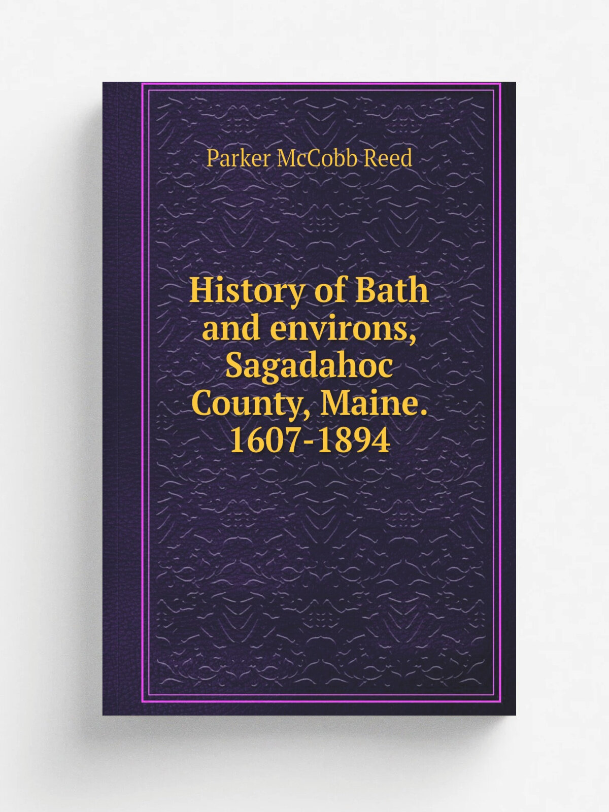 History of Bath and environs, Sagadahoc County, Maine. 1607-1894