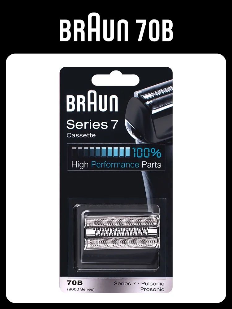 Сетка и режущий блок Braun Series S7 70B, черный