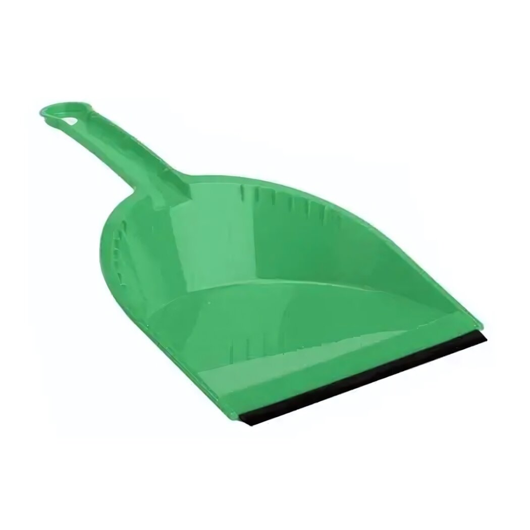 Совок для уборки  Стандарт   пластик  оранжевый  33 5х23 5см