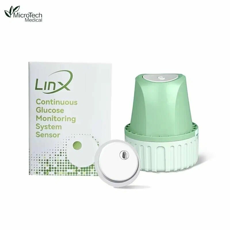 Глюкометры Датчик глюкозы Lumiflex Linx (Люмифлекс Линкс), сенсор для измерения сахара в крови без прокола пальца, 16 дней