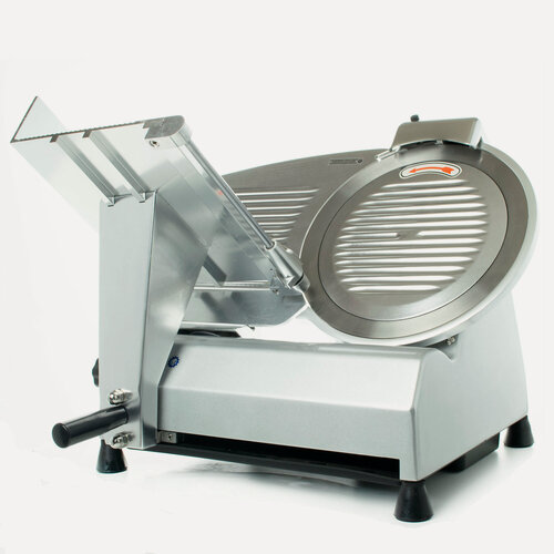 Изображение товара Полуавтоматический слайсер Foodatlas WED-B300B-4, нержавеющая сталь, настольная установка
