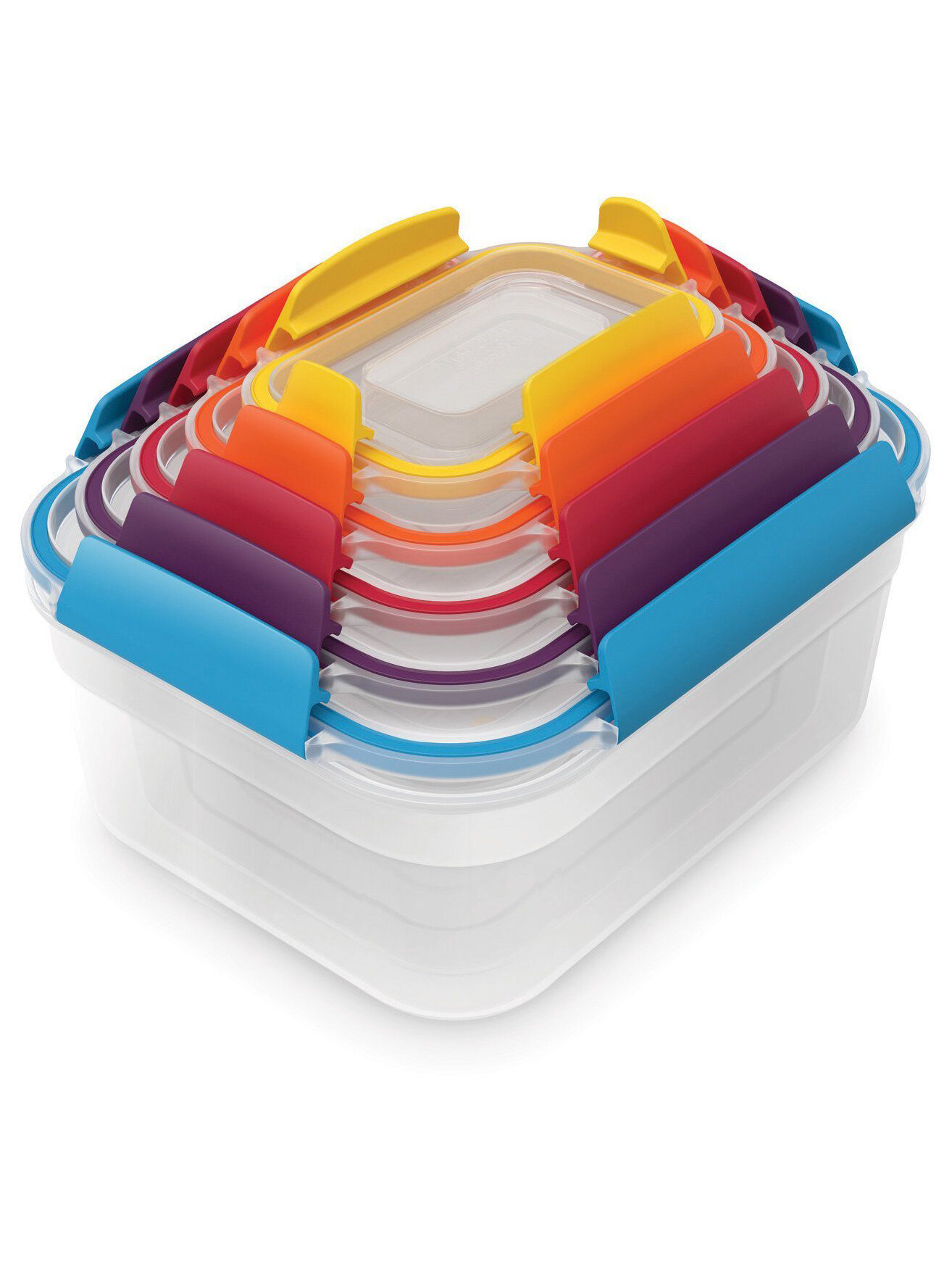 Набор контейнеров Joseph Joseph Nest Lock 81081 разноцветный