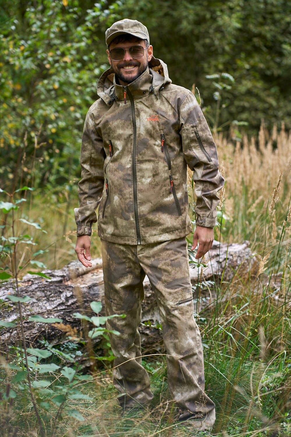 Костюм для охоты и рыбалки VOGAK Форест, рипстоп, камуфляж, размер 52-54 рост 182-188 — фото 1
