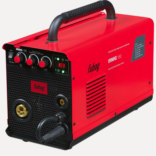 Изображение товара Сварочный полуавтомат FUBAG IRMIG 160 с горелкой FB 150 3 м, 41389