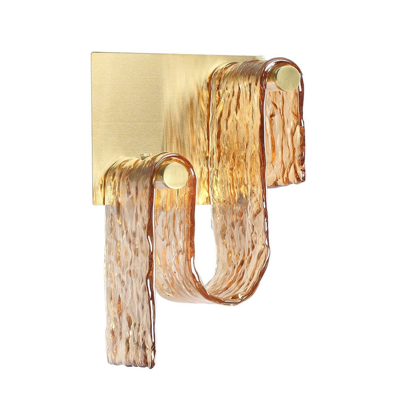 Настенный светильник Odeon Light Flow 5105/11WL, LED, 11Вт, кол-во ламп:1шт, Бронза