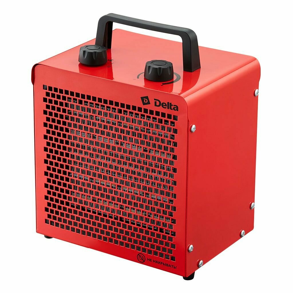 Тепловая пушка электрическая 3000 Вт DELTA D-91/3 красная