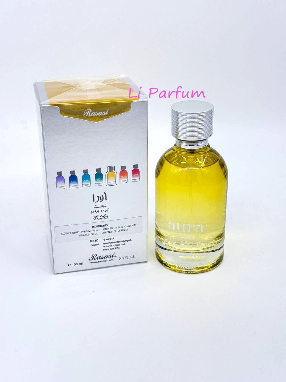 Духи Rasasi Aura Trust унисекс EDP 100 мл — свежий цитрусово-цветочный шлейф, пион, магнолия, мускус, пачули — фото 1