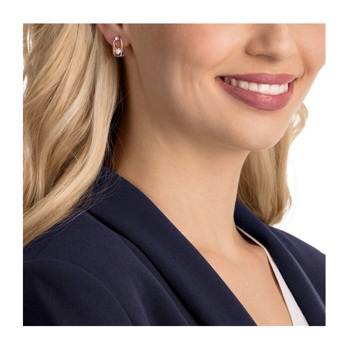 Серьги одиночные SWAROVSKI, Swarovski Zirconia, размер 15 мм — фото 1