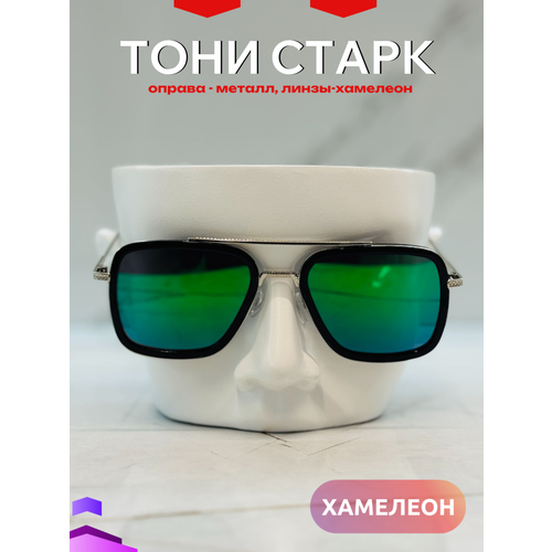 Солнцезащитные очки Gracias, хаки, золотой