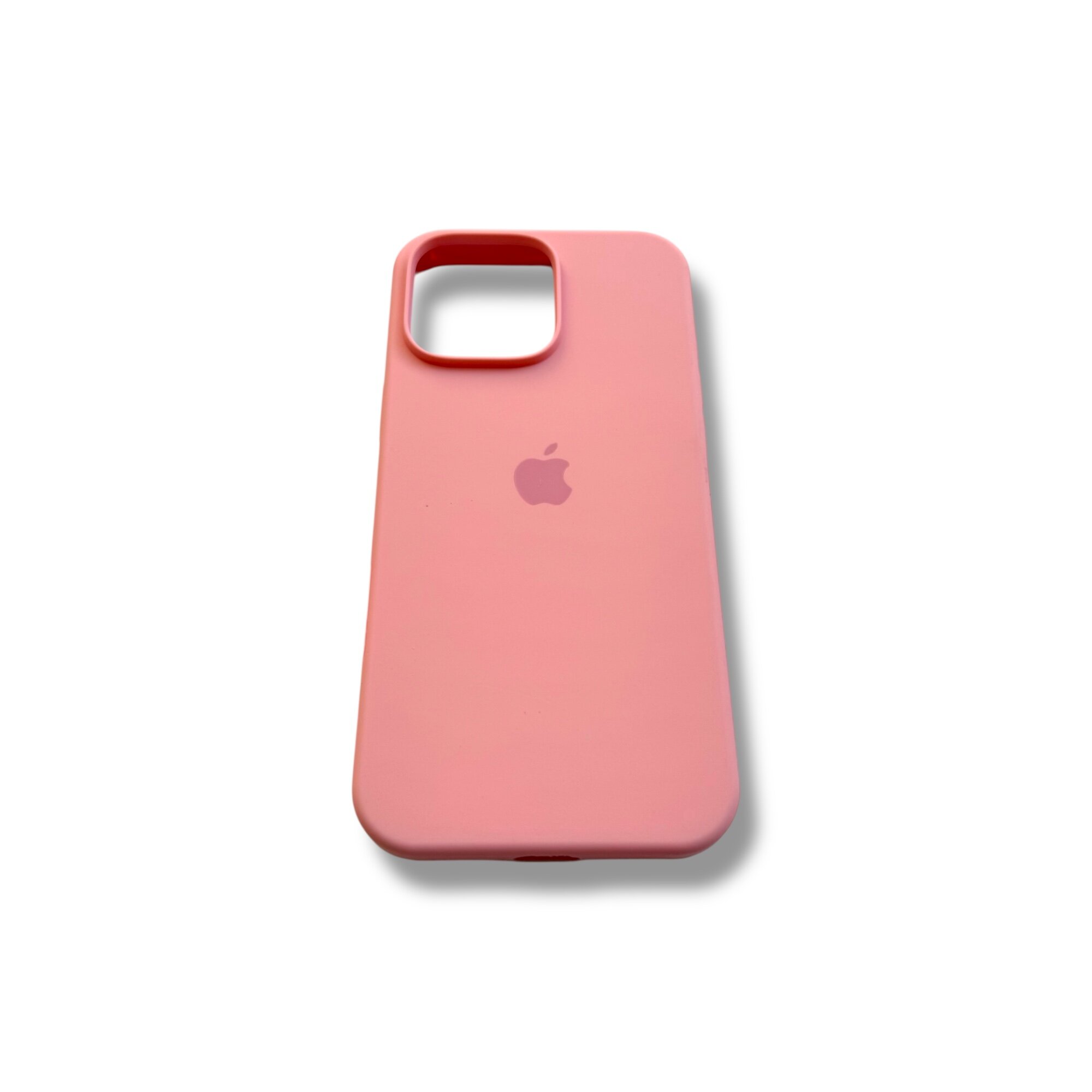 Силиконовый чехол с бархатной подкладкой для iPhone 13 Pro Max – премиум защита — фото 1