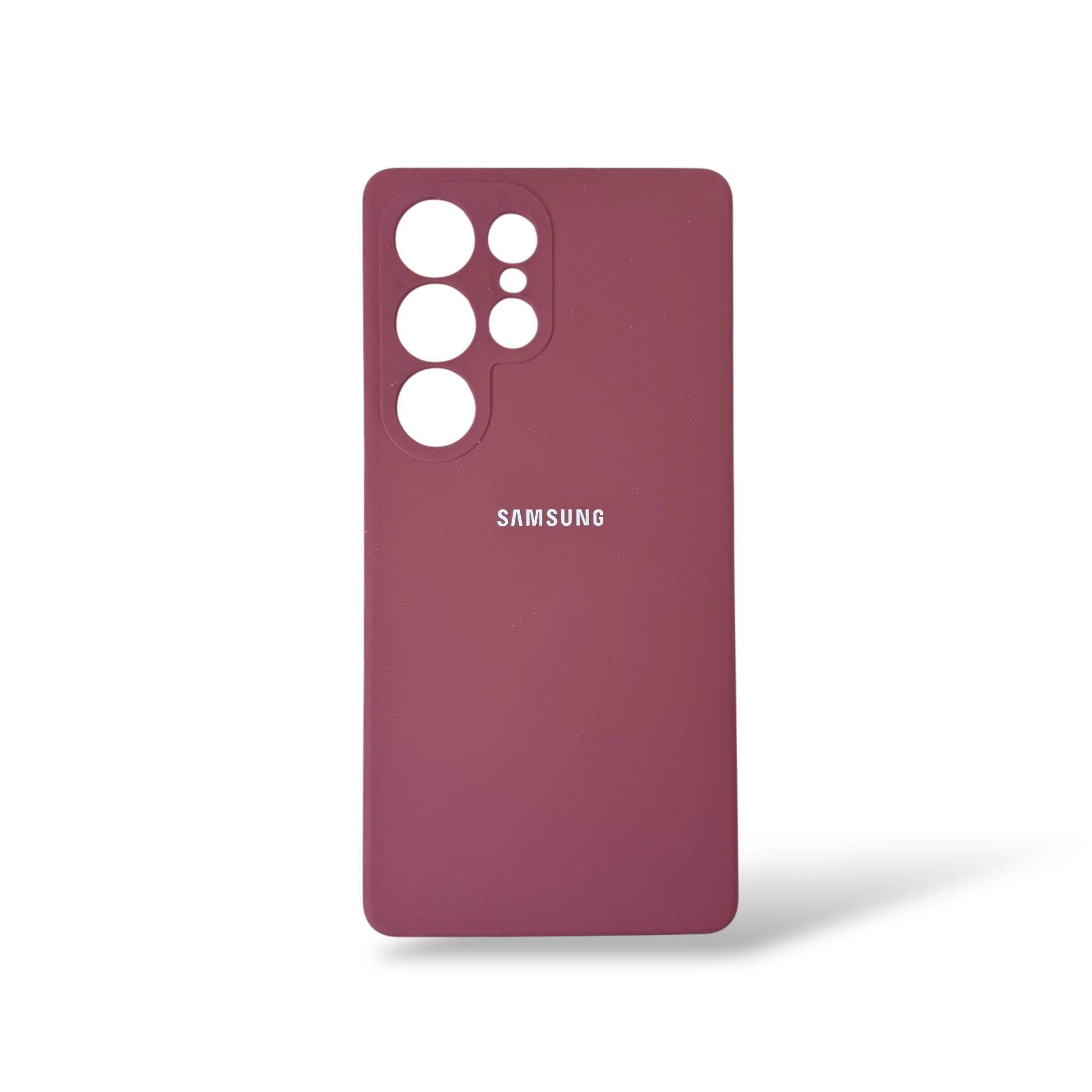 Силиконовый чехол с бархатной подкладкой для Samsung Galaxy A55 – премиум защита