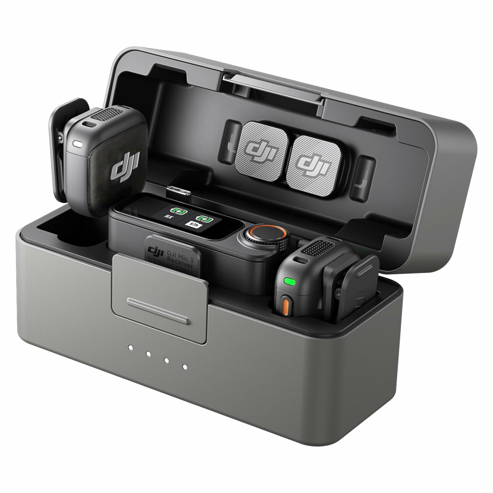 Беспроводной микрофон Dji Mic 3 type-c подключение на камеру и телефоны