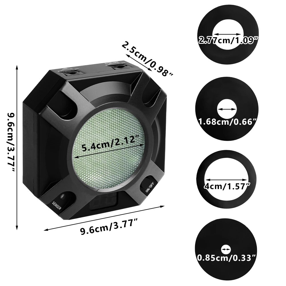 Сухой огненный лазерный тренировочный мишень Инфракрасная индукционная мишень для стрельбы с очков и звуковым эффектом для практики лазерной стрельбы в пуле