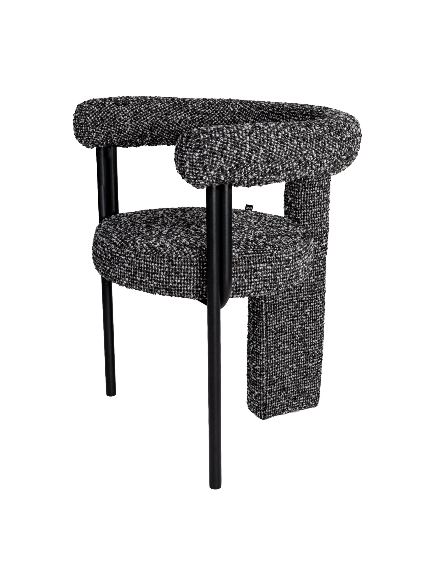 Обеденный стул Ferro, Наполнитель - ППУ, Каркас -металл, Обивка - ткань (состав полиэстер; плотность: 720 г/м?),