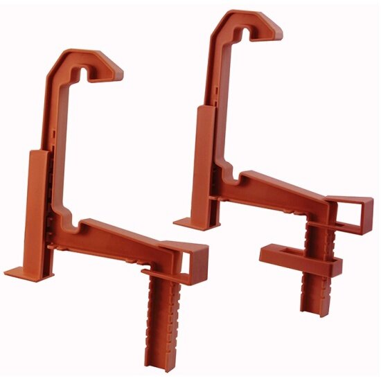 Крепление для балконных ящиков Idea универсальное (2шт.) М 3229 Терракотовый
