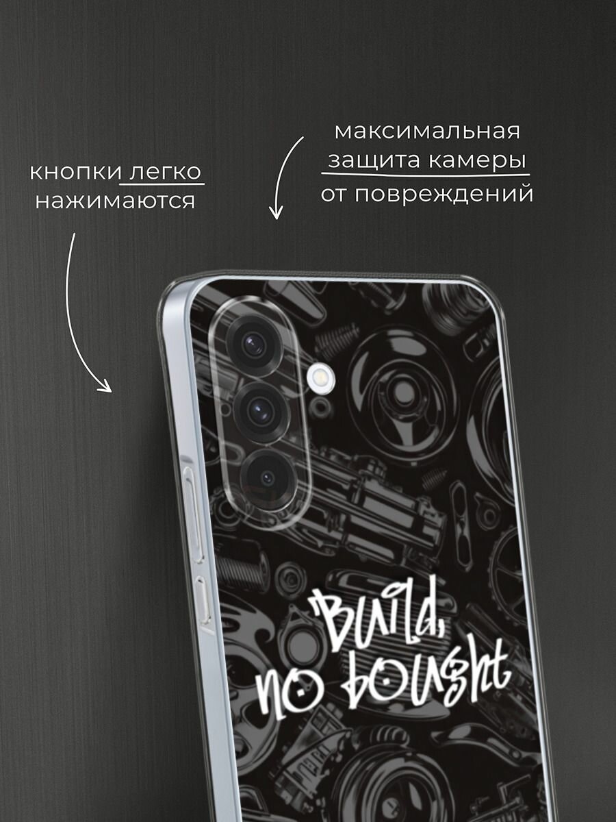 Чехол на Samsung Galaxy A36 5G / Самсунг A36 5G с принтом "Build no bought" — фото 1
