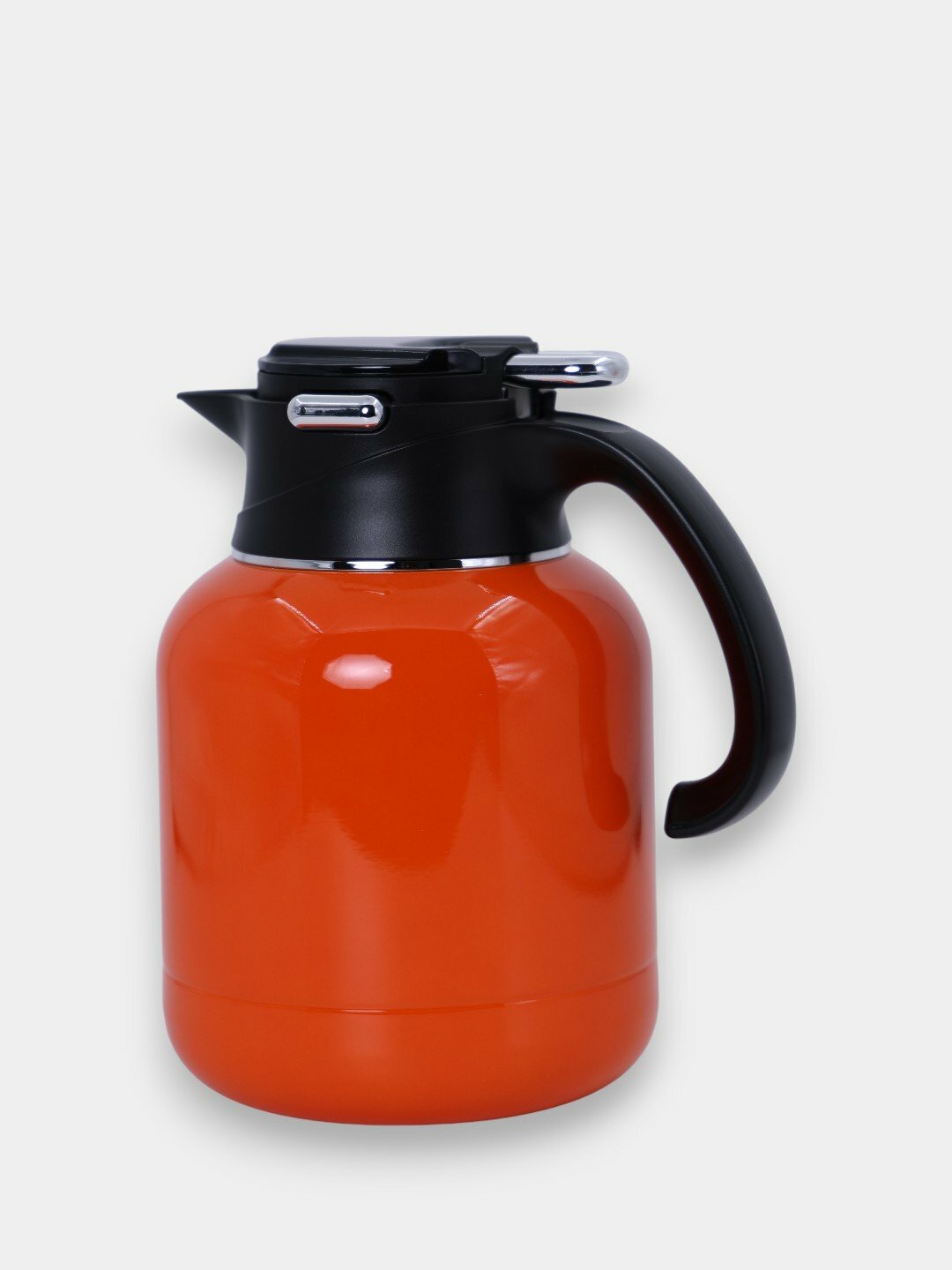 Термос металлический чайник, 1,6 литра, градуированный для чая и кофе