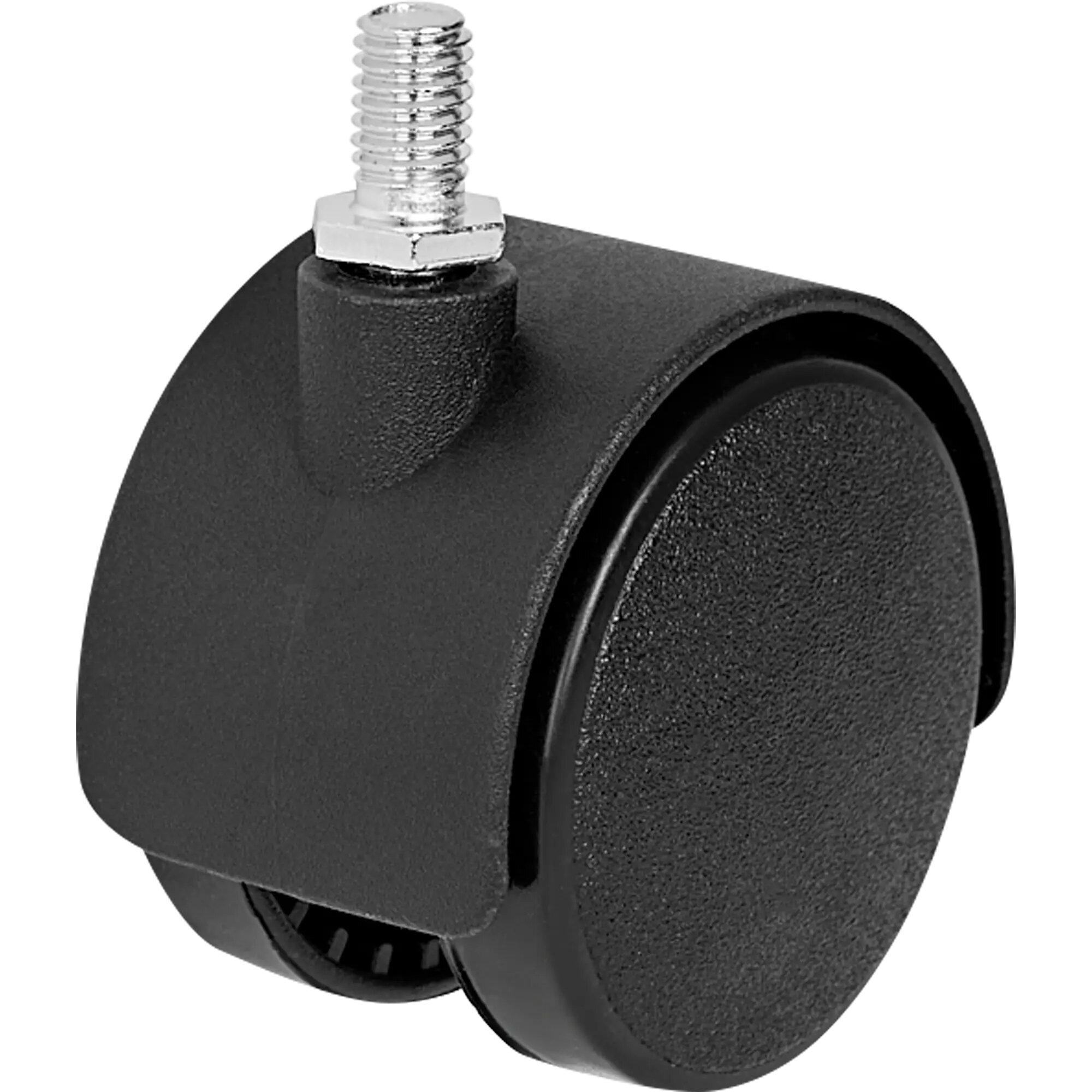 Колесо поворотное с тормозом 50 мм до 50 кг цвет черный