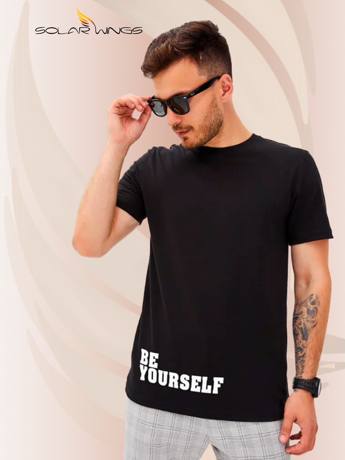 Футболка SOLAR WINGS, 1 шт., размер 52-54