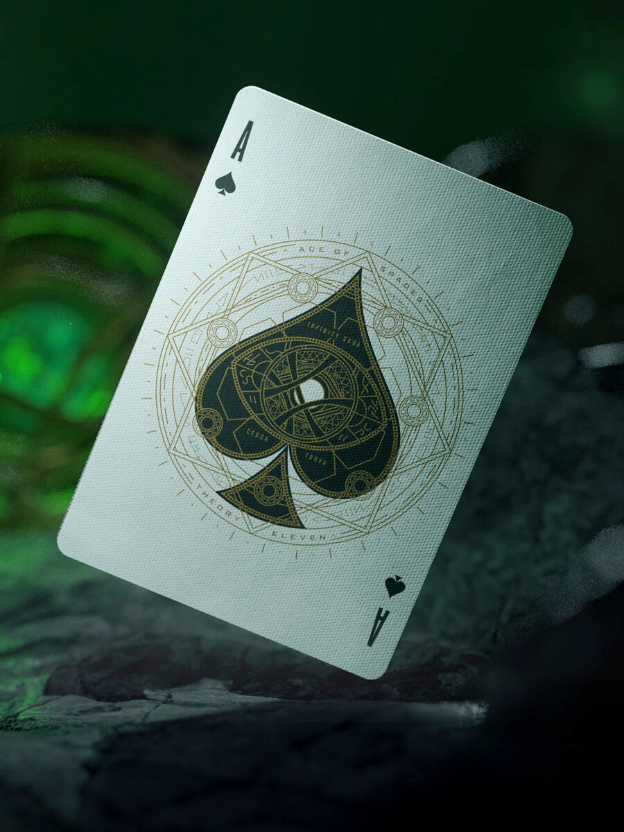 Карты Theory11 Avengers Infinity Saga Green Edition / Мстители Сага о Бесконечности зеленые — фото 1