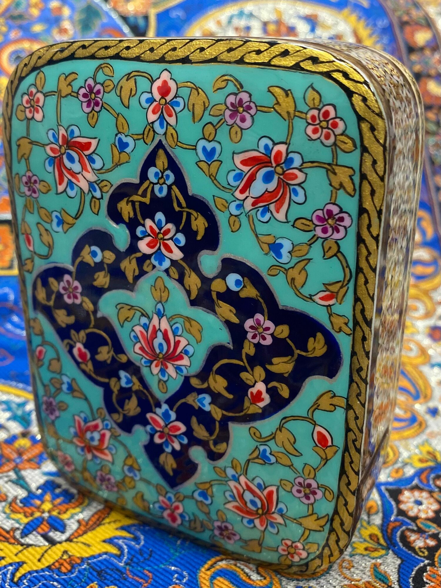 Чехол-Футляр для игральных карт (покер) Иран Ручная Работа