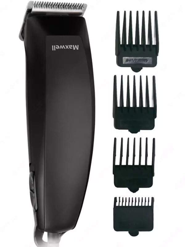 Машинка для стрижки Maxwell MW-2113 Black, керамические лезвия — фото 1