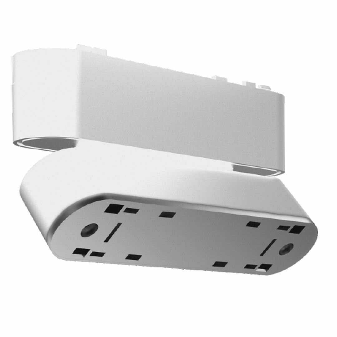 Адаптер на шинопровод Wertmark Technical Hadar W25xL114.5xH47.6 мм DC 40V цвет белый арт . WTH. L5.00. A10