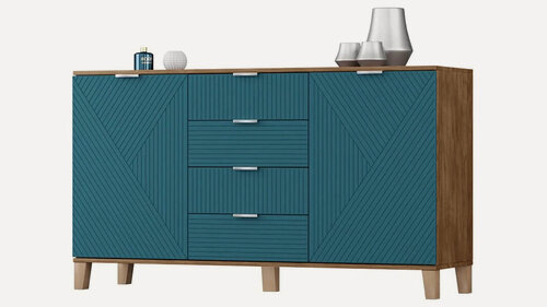 Изображение товара Комод Марвин 25 МДФ NEW 140x40x80 см, GOODFORM