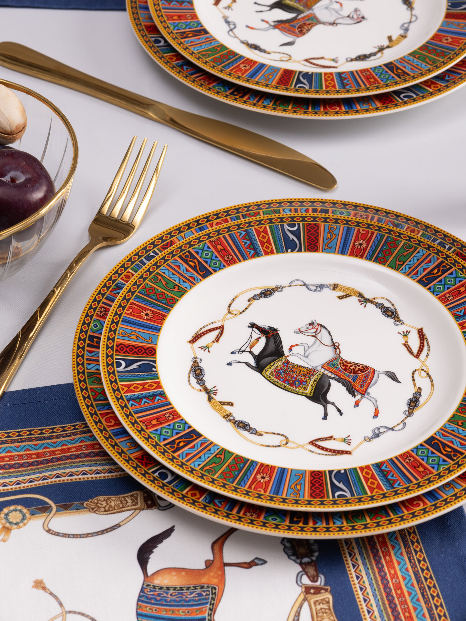 Набор тарелок закусочных Lefard "Passage", 20 см, 2 шт, фарфоровые — фото 1