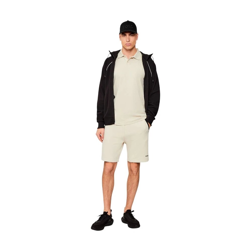 Поло BOSS, размер L, бежевый — фото 1