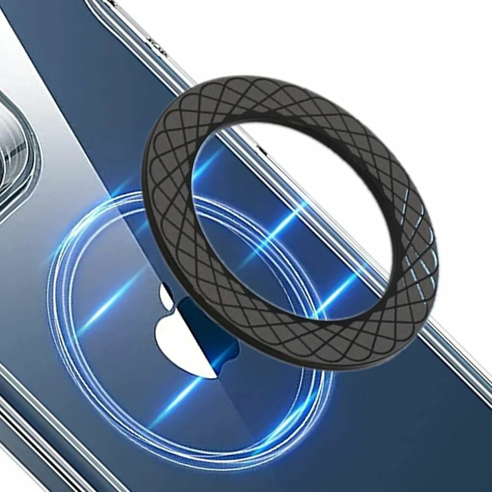 Кольцо наклейка магнитное MagSafe самоклеящееся