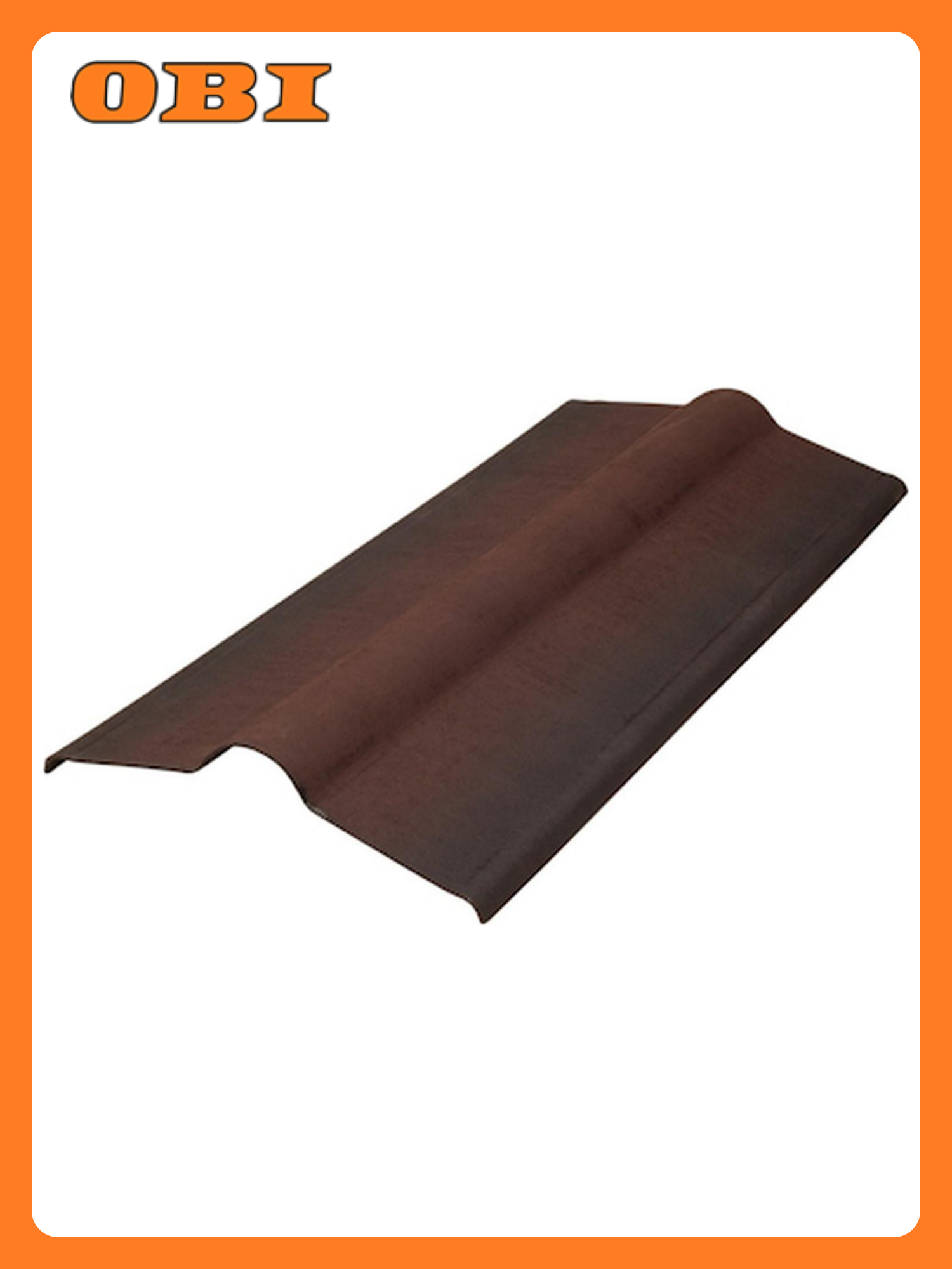 Конек Ондулин коричневый 1035х42 см