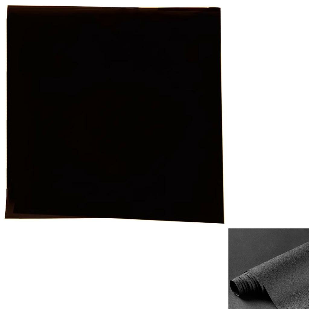Черная декоративная пленка для аквариума, 40х80см