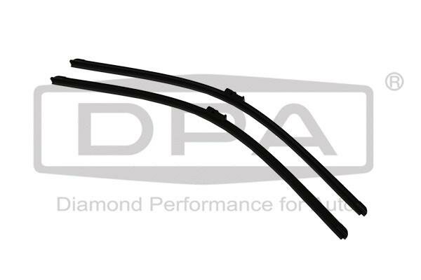Щетки стеклоочистителя DPA 89550623502 650-650 мм комплект Mercedes-Benz W211, S211, C219, Porsche Cayenne, VW Touareg 2004-