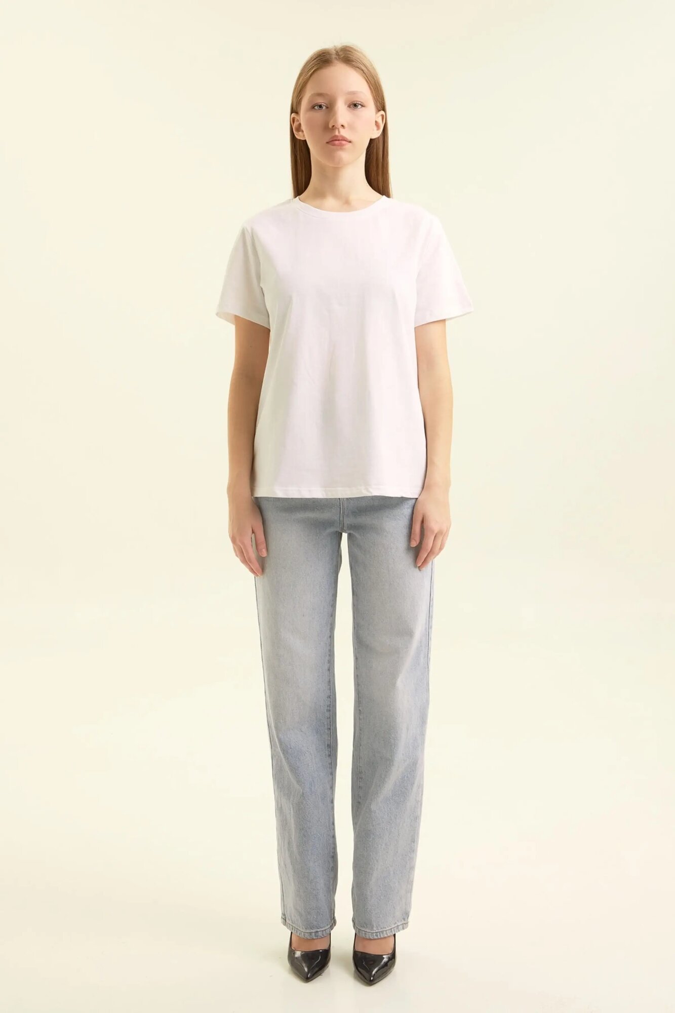 Футболка Selfie, размер XS, белый — фото 1