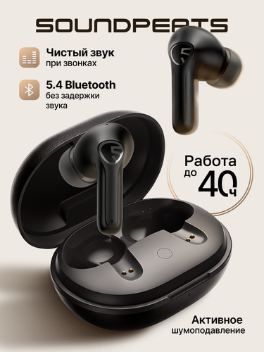 Изображение товара Беспроводные TWS наушники внутриканальные SoundPeats T3 Pro, черные