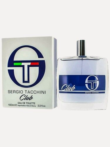 Изображение товара Туалетная вода Sergio Tacchini "Club", мужская, древесно-фужерный аромат, 100 мл